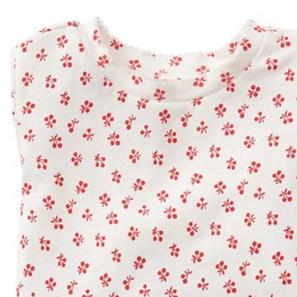 4T pajamas CHERRIES sleep set Baby Gap nwt new pjs - Picture 2 of 2
